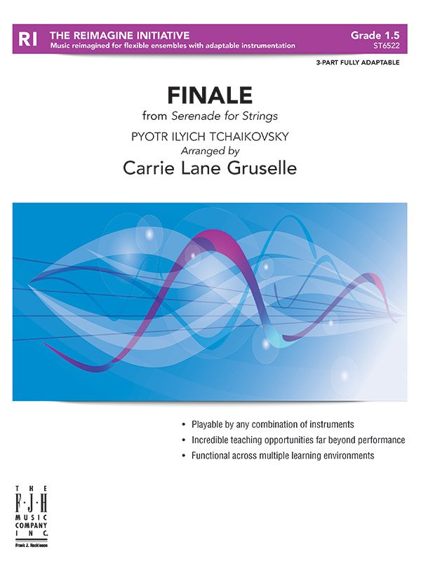 Finale Serenade for Strings  So1.5 3 Part Adaptable Sc/pts