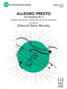 Allegro Presto From Symphony No 2 So2.5-3 Sc/pts