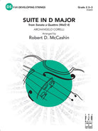 Suite D Major From Sonata a Quattro So2.5-3 Sc/pts