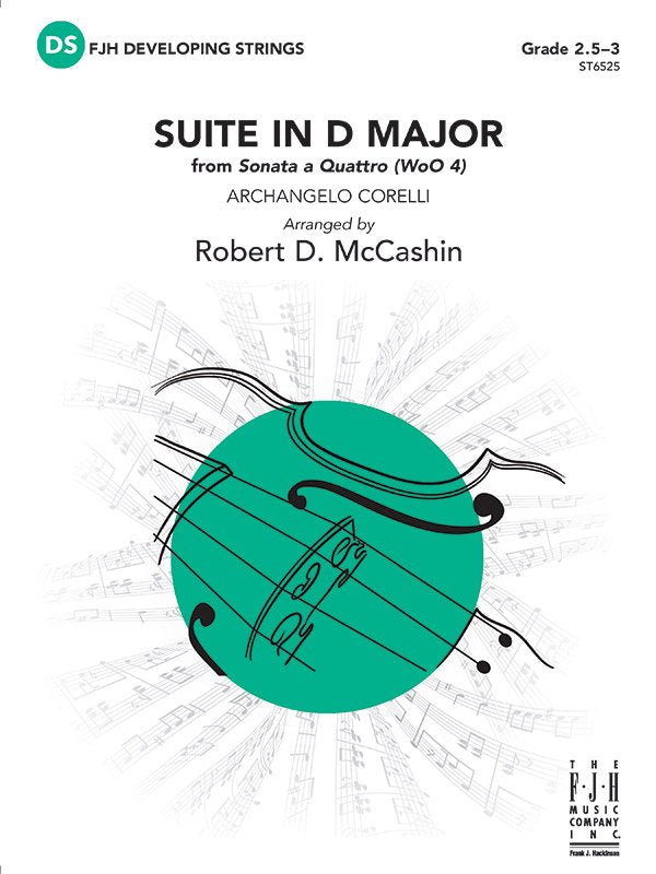 Suite D Major From Sonata a Quattro So2.5-3 Sc/pts
