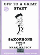 Off to a Great Start Tenor Sax Bk 2 Bk/cd