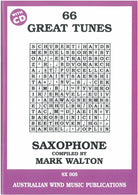 66 GREAT TUNES ALTO SAX BK/CD