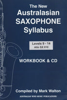 Australasian Alto Sax Syllabus Bk/cd Lev 9 - 14