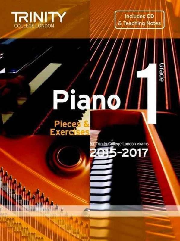 Piano Pieces & Exercises Gr 1 2015-2017 Bk/cd