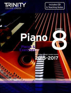 Piano Pieces & Exercises Gr 8 2015-2017 Bk/cd