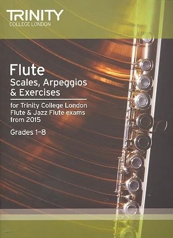 Flute Scales Arpeggios & Exercises Gr 1-8 From 2015