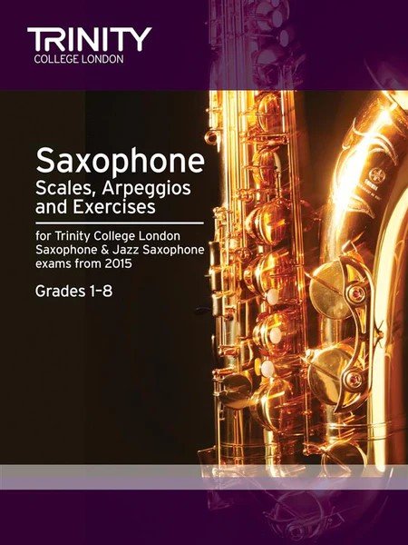 Sax Scales Arpeggios & Exercises Gr 1-8 From 2015