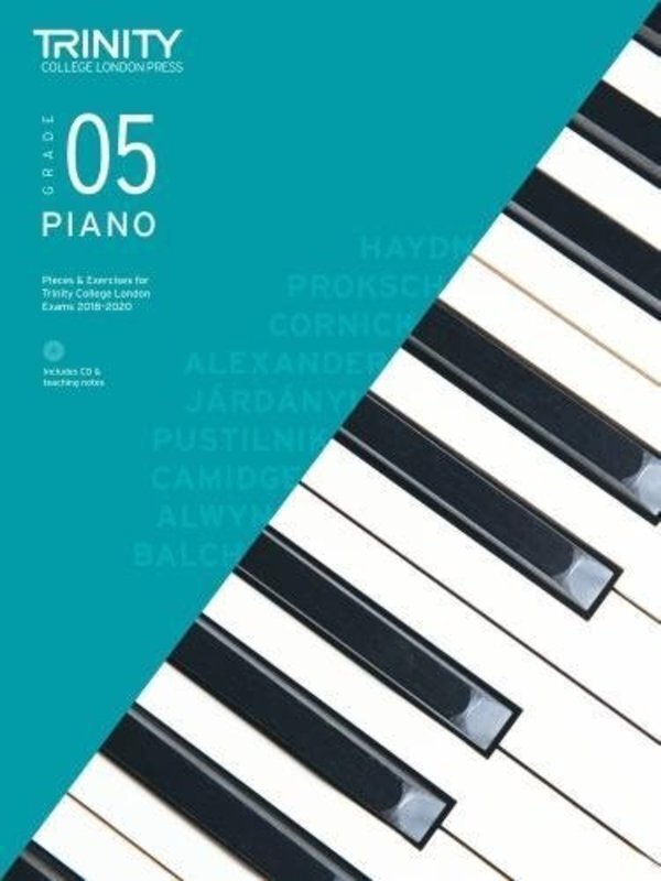 Piano Pieces & Exercises Gr 5 2018-2020 Bk/cd