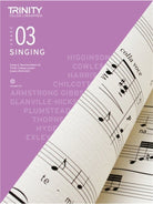 Trinity Singing Grade 3 2018 Bk/cd