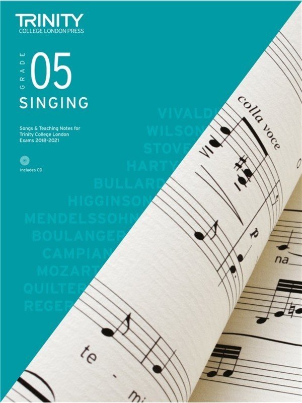 Trinity Singing Grade 5 2018 Bk/cd