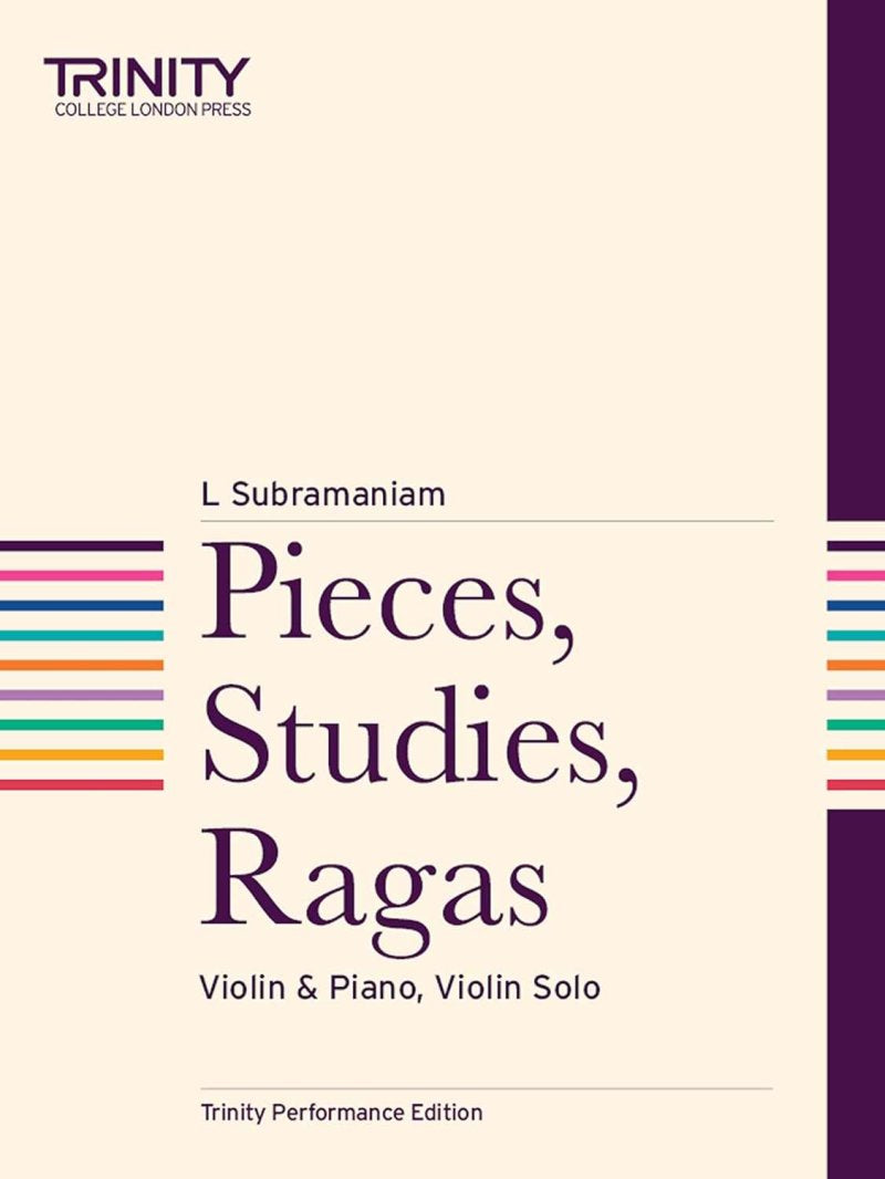 Subramaniam - Pieces Studies Ragas Violin/piano Violin Solo