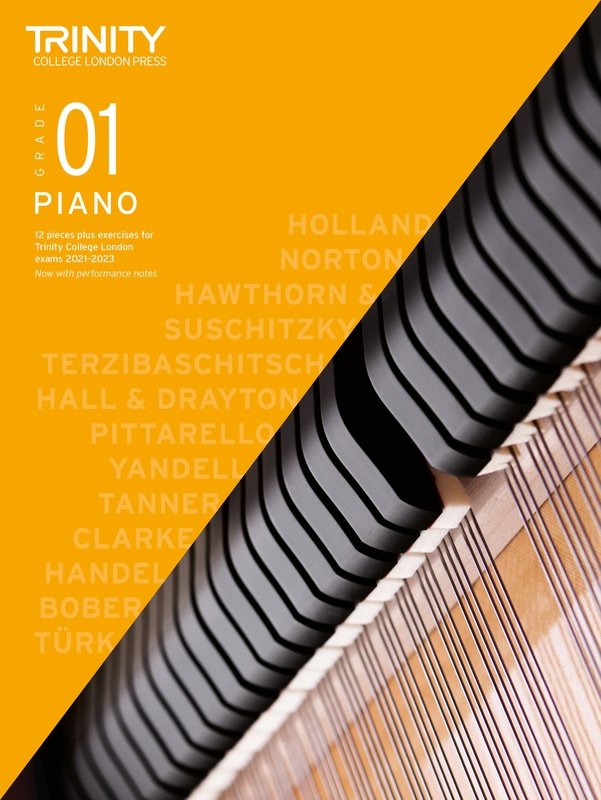 Trinity Piano Pieces & Exercises 2021-23 Gr 1