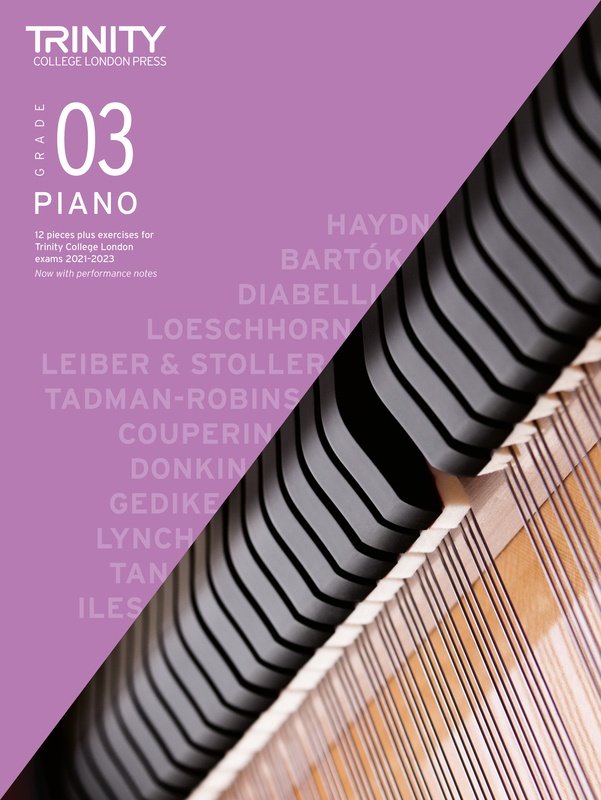 Trinity Piano Pieces & Exercises 2021-23 Gr 3