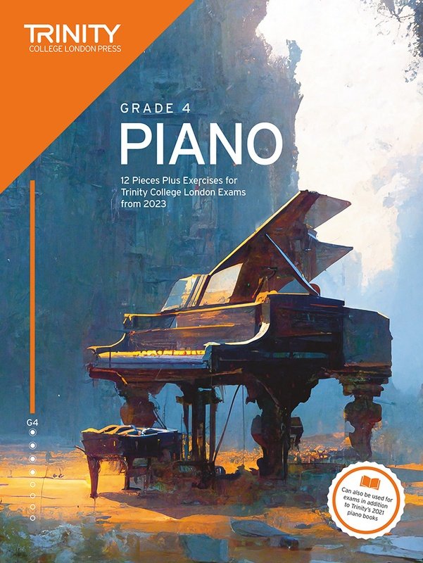 Trinity Piano Exam Pieces & Exercises 2023 Gr 4