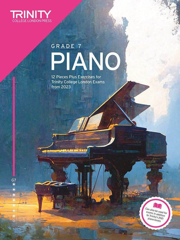 Trinity Piano Exam Pieces & Exercises 2023 Gr 7