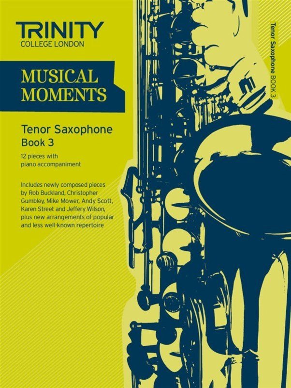 Musical Moments Tenor Sax Bk 3 Sax/pno