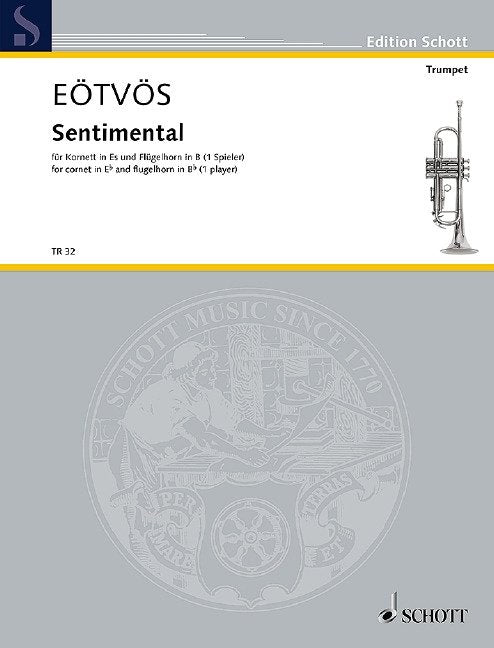 Eotvos - Sentimental for Cornet/fluglehorn (1 Player)