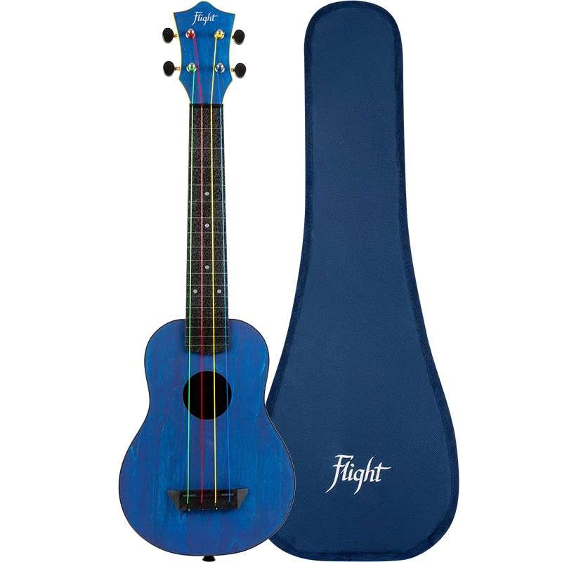 Flight Tusl-Kidz Concert Scale Soprano Travel Ukulele