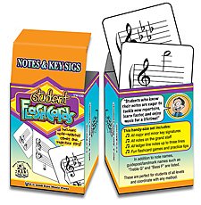 Student Flash Cards Notes and Key Signatures