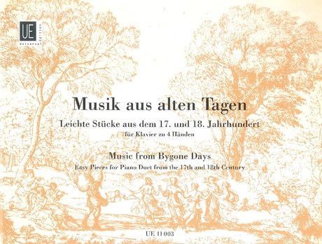 Music From Bygone Days 10 Easy Pieces for Piano Duet