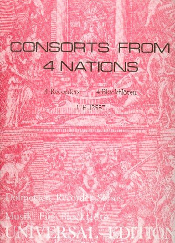 Consorts From 4 Nations for Recorder Quartet