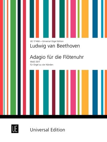 Beethoven - Adagio for the Musical Clock for Organ 4 Hands