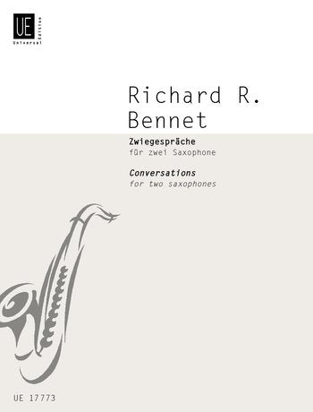Bennett - Conversations for 2 Saxophones