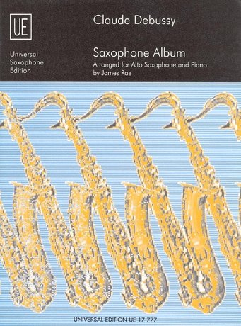 Claude Debussy Saxophone Album Alto Sax/piano
