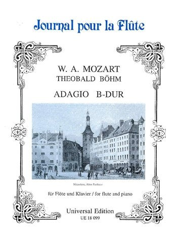 Mozart - Adagio B Flat Major K 332 for Flute/piano