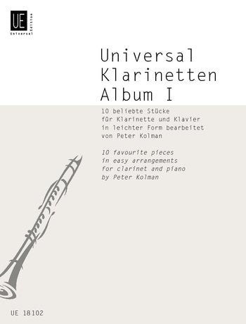 Universal Clarinet Album Vol 1 for Clarinet/piano