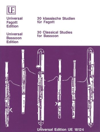 30 Classical Studies for Bassoon