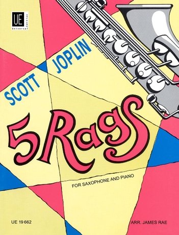 Joplin - 5 Rags for Sax/piano Arr Rae