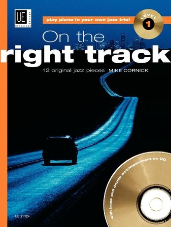 On the Right Track Level 1 Bk/cd Jazz Pieces 12