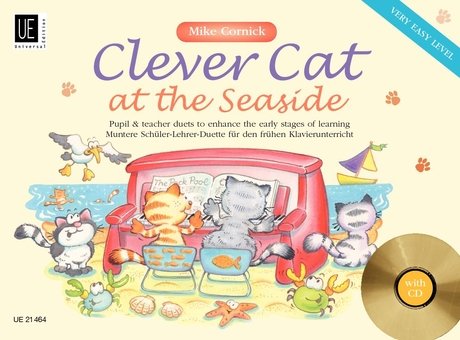 Clever Cat at the Seaside Pd Bk/cd