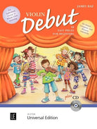 Violin Debut Pupils Book Bk/cd
