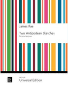 Rae - Two Antipodean Sketches Clarinet/piano