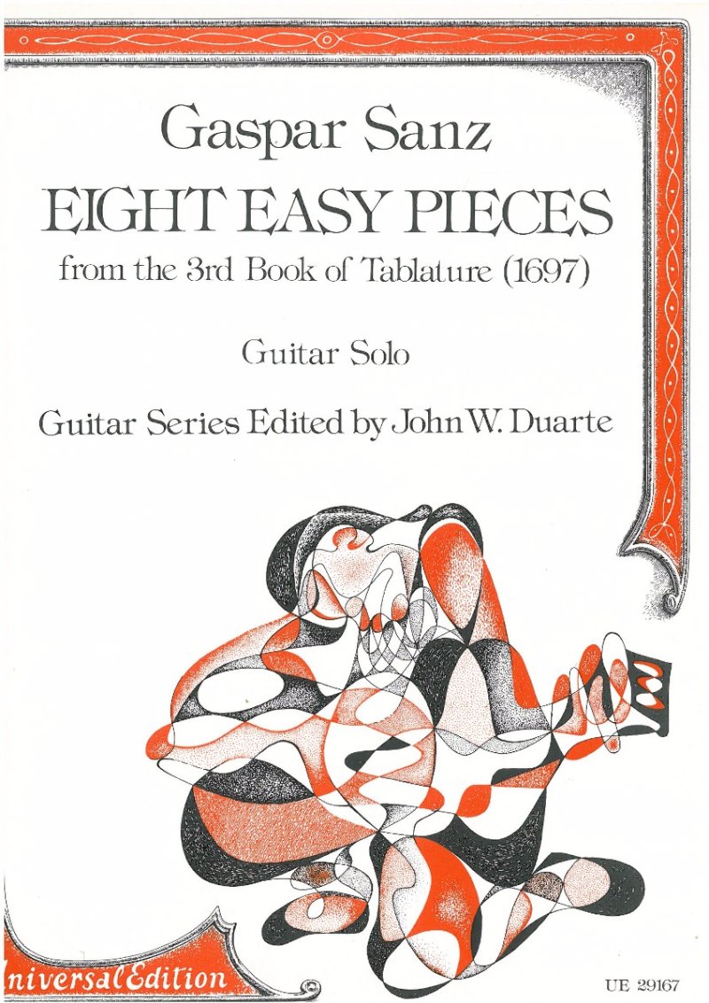 Sanz - 8 Easy Pieces for Guitar Ed Duarte