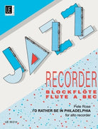 Id Rather Be in Philadelphia for Treble Recorder