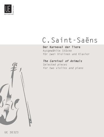 Saint-Saens - Carnival of the Animals 2 Violins/piano