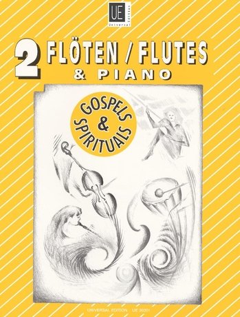 Gospels & Spirituals 6 Easy Pieces for 2 Flutes/piano