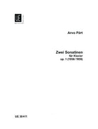 Arvo Part - 2 Sonatinas Op 1 for Piano