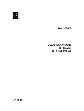Arvo Part - 2 Sonatinas Op 1 for Piano
