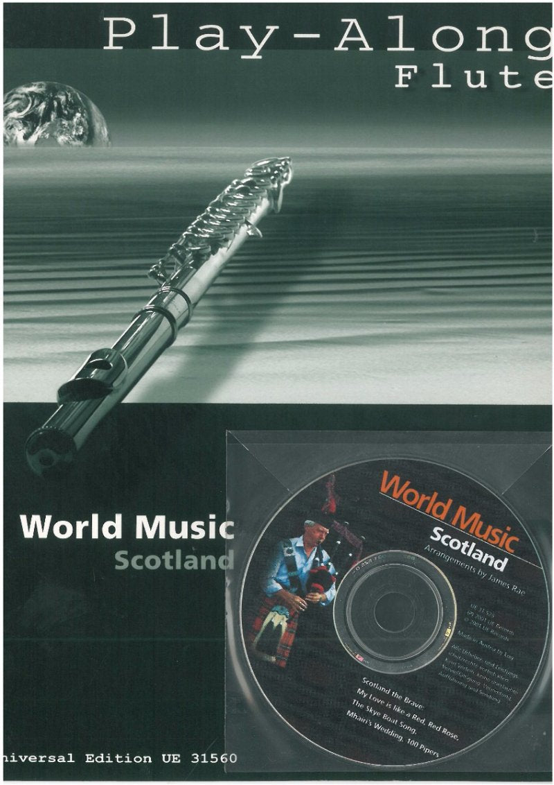 World Music Scotland Play Along Flute Bk/cd