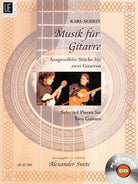 Music for Guitar Selected Pieces for 2 Guitars Bk/cd