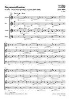 Da Pacem Domine Satb a Cappella (min 10)