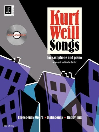 Kurt Weill Songs Sax/piano Bk/cd