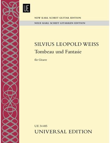 Weiss - Tombeau Und Fantasie for Guitar