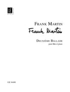 Martin - Deuxieme Ballade for Flute/piano