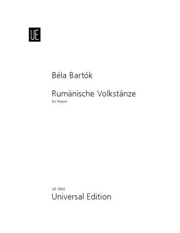 Bartok - Rumanian Folk Dances for Piano