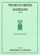 Grosz - Jazzband for Violin/piano